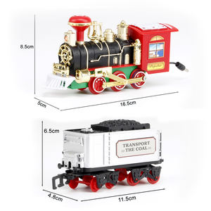 Trenino Natalizio Decorativo da 300cm con Suoni e Luci, Babbo Natale, Giocattolo Classico 102*79cm, Trenino Elettrico <span class=keywords><strong>per</strong></span> <span class=keywords><strong>Bambini</strong></span> - Product Image 3