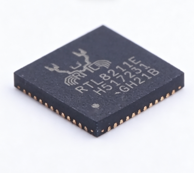 Hot Sale RTL8211E VB CG Single Port Gigabit Ethernet PHY Transceiver 48 QFN EP Surface Mount IC