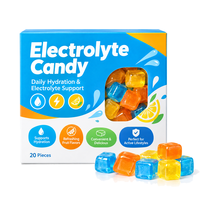 Bonbons Énergétiques Naturels SPL OEM, Électrolytes, Potassium, Compléments Post-Entraînement, Bonbons Électrolytes pour Tous