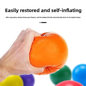 Palla da Dodge <span class=keywords><strong>Ball</strong></span> Personalizzata, Ecologica, Morbida, Professionale, per Allenamento di Calcio, Boxe, Kung <span class=keywords><strong>Fu</strong></span>, Arti Marziali e Agilità - Product Image 3