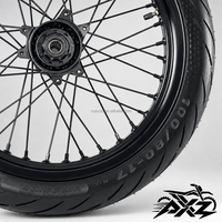 2026 Surron Ultra Bee 17-Zoll Supermoto-Radsatz 100/80-17 130/70-17 240mm Scheibenbremse für Talaria MX4 MX3 CNC Aluminiumfelgen Drift-Teile