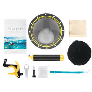 <span class=keywords><strong>Carcasa</strong></span> Sumergible de 6 Pulgadas con Puerto para Cámara <span class=keywords><strong>GoPro</strong></span> <span class=keywords><strong>Hero</strong></span> 13 12 <span class=keywords><strong>11</strong></span> 10 9, con Empuñadura Flotante para Buceo, Snorkel y Surf - Product Image 5