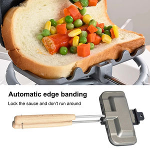 Grille-pain à hot-dogs double face multifonctionnel résistant aux hautes températures pour petit-déjeuner et crêpes – Vente en gros - Product Image 4