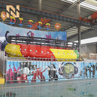 Manège Tagada DT-24-Purple pour 24 personnes, avec plateau tournant Disco Dance, pour parcs d'attractions et fêtes foraines, de la marque Nova Rides, origine Chine