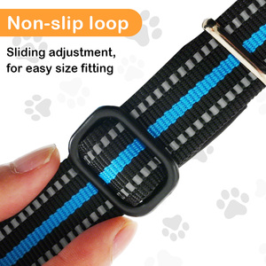Kalung Anjing Lepas Cepat untuk Memakai/Membuang dengan Mudah, Desain Reflektif dari Nilon & Dapat Disesuaikan, Kalung Hewan Peliharaan yang Tahan Lama untuk Anjing Kecil, Sedang, dan Besar - Product Image 2