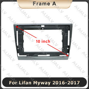 กรอบวิทยุแอนดรอยด์สำหรับรถยนต์ สำหรับเครื่องเล่นดีวีดี LIFAN MYWAY ปี 2016-2017 กรอบวิทยุติดรถยนต์ แผงนำทางในรถยนต์ - Product Image 4