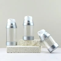 Botella de Loción Personalizada de 100 ml, 120 ml, 150 ml, Botella con Bomba Dosificadora y Tapa de Rosca, Forma Cilíndrica, Color Transparente, para Loción Corporal