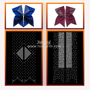 งานประดิษฐ์ทำด้วยตัวเองสำหรับผมเชียร์โบว์เต้นรำสีทองใส<span class=keywords><strong>สี</strong></span><span class=keywords><strong>ส้ม</strong></span>สีม่วงสีแดง<span class=keywords><strong>สี</strong></span><span class=keywords><strong>ทอง</strong></span>ใส - Product Image 4