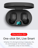 Écouteurs Bluetooth 5.3 à écran LED numérique, étanches IPX4, commande tactile, intra-auriculaires, pour appels mains libres – Offre Spéciale