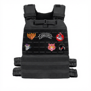 OEM <strong>Weighted</strong> <strong>Vest</strong> Supplier Quick Release Adjustable Weight <strong>Vest</strong> <strong>for</strong> Fitness Weight Plates Carrier <strong>for</strong> <strong>Running</strong> - Product Image 1