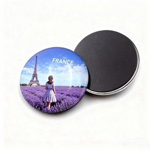 Durable Clear Dome Magnetic Souvenir Personalized Design Refrigerator Decoration Crystal <b>Fridge</b> Magnet - Product Image 6