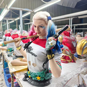 Figuras de Acción Coleccionables de Harley Quinn, <span class=keywords><strong>Mujer</strong></span> <span class=keywords><strong>Maravilla</strong></span>, Catwoman, Aquaman, Mera y Supergirl a Precio de Fábrica - Product Image 4