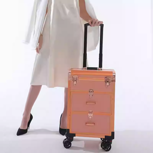 Étui de rangement professionnel pour maquilleurs, manucures, esthéticiennes et brodeuses - Idéal pour une utilisation en extérieur - Product Image 5