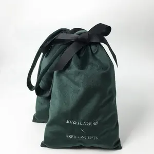 कस्टम आकार मखमल शीतल drawstring धूल बैग के लिए हैंडबैग जूते बैग