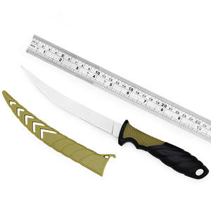 المطبخ في الهواء الطلق منتجات الصيد الأخرى اليابانية ساشيمي سمك فيليه سكين مع غمد البلاستيك - Product Image 6