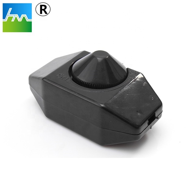 Power Cord Inline Rotary Dimmer Switch for Hlogen and Incandescent Lamp