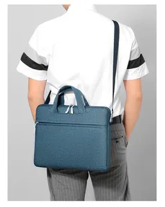 Man's Laptop Wear-resistant <strong>Computer</strong> Bag Shock-resistant Shoulder <strong>Briefcase</strong> Backpack for 14 Inch <strong>Computer</strong> <strong>ipad</strong> - Product Image 1