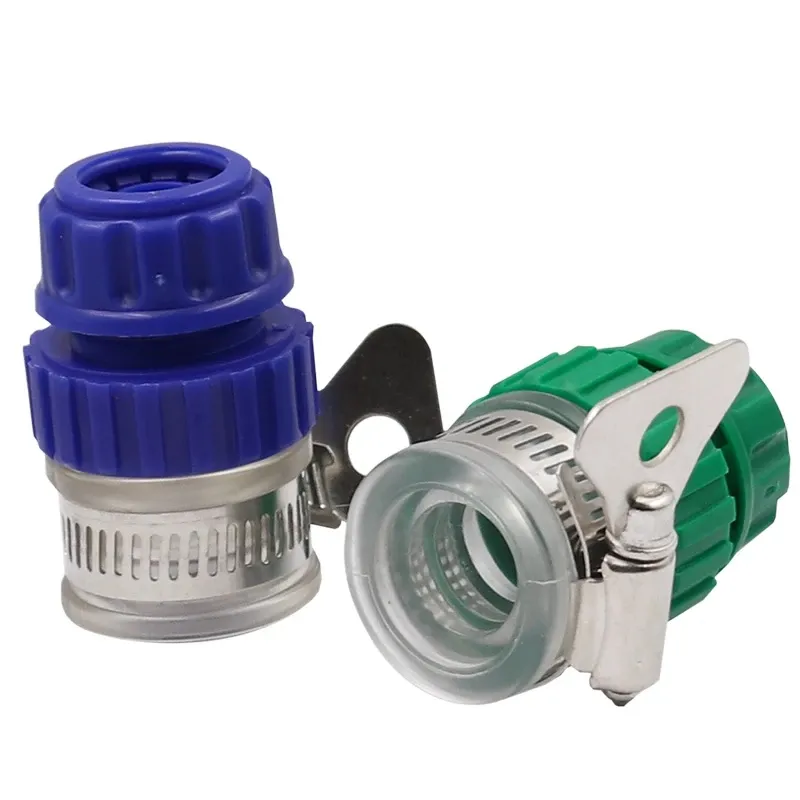 Universele Waterkraan Adapter Slang Connector Fitting Snelkoppeling Kraan Voor Auto Wassen Tuin Irrigatie Plastic