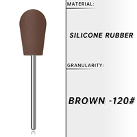 Kit de meuleuses pour ongles en silicone et acrylique Evolisse - Embouts coniques, en forme d'arachide et plats multi-grains pour nettoyer les cuticules et percer les ongles