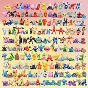 Lot de 144 figurines Pokémon en résine de 2-4 cm, boîte mystère, ornements de <span class=keywords><strong>boule</strong></span> d'elfe, pour l'artisanat transfrontalier - Product Image 1