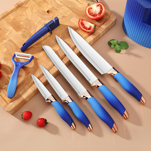 Ensemble d'ustensiles de cuisine en acier inoxydable de 15 pièces avec bloc de rangement en bois pour chef à domicile - Vente en gros - Product Image 6