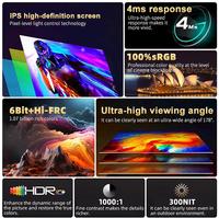 Monitor Portátil Touch Vision OEM ODM de 18.5 Pulgadas IPS 120Hz FHD Tipo C HD con BootLogo, Venta al Por Mayor Directo de Fábrica, Pantalla Externa