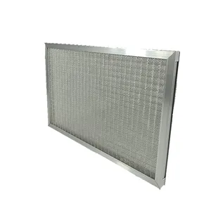 Várias especificações bom preço Filtro Primário Lavável Eletrostático G1-G4 Aluminium Metal Mesh Air Filter