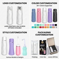 Bouteille de bidet inversée 600ML 400ML avec couvercle anti-fuite et anti-poussière, portable pour voyage, soins post-partum, soins pour bébé, hygiène personnelle OEM
