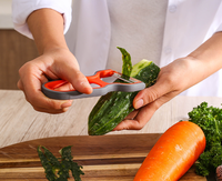 Éplucheur de légumes manuel multicolore TD1, gadgets de cuisine, ensemble de 3 éplucheurs en Y, éplucheur de fruits, pommes, pommes de terre pour légumes