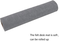Tapis de bureau pour ordinateur portable en feutre antidérapant épais grand tapis de souris pour la protection de surface et l'écriture