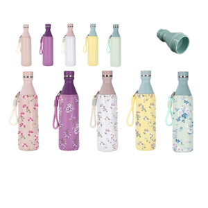 Bouteille d'eau ultra-fine toutes saisons en acier inoxydable 304, isotherme, portable, pour le sport - Product Image 3