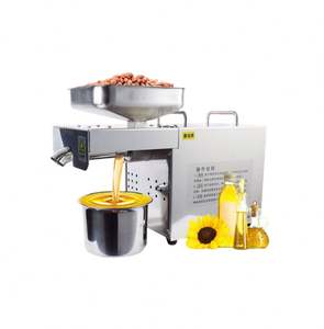 เครื่องกดน้ำมันจากเมล็ดพืชขนาดเล็ก ทำจากสแตนเลส 304 สำหรับใช้ในบ้าน เหมาะสำหรับน้ำมันมะกอกแบบสกัดเย็น - Product Image 3