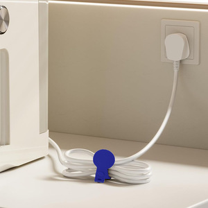 Organizadores de Cables Ajustables de Silicona, Correas Organizadoras de Cables de Silicona Ajustables - Product Image 4