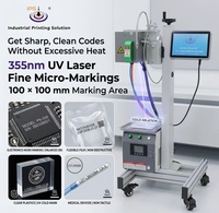 Machine de marquage laser UV 5W avec synchroniseur et déclencheur photoélectrique pour la modernisation de l'automatisation des lignes de production