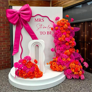 Idées de mariage en acrylique époustouflantes et élégantes, support de toile de fond en acrylique blanc, arche de mariage, scène, décoration de fête - Product Image 1