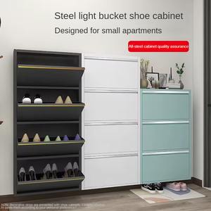 Armoire à chaussures coréenne étagère à chaussures avec armoire à chaussures étagère fermée zapatero con mueble - Product Image 2