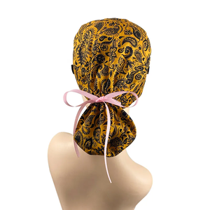 Cappelli chirurgici Scrub per donna berretto medico regolabile per capelli lunghi cappello da lavoro - Product Image 4