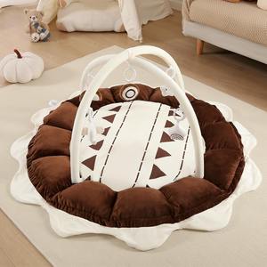 Tropical Leaf Print Cotton <strong>Baby</strong> Sleep Pod Lightweight Breathable with Soft Memory Foam <strong>Cushion</strong> Quilted Wearable <strong>Nest</strong> - Product Image 4