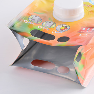 Precio de fábrica de plástico de aluminio decía bolsa de vino en caja de líquido de la válvula - Product Image 4