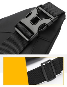 Nuovo stile sport all'aria aperta multifunzionale, grande capacità doppia cerniera marsupi borse a tracolla borse a tracolla, cintura borsa per gli uomini - Product Image 6