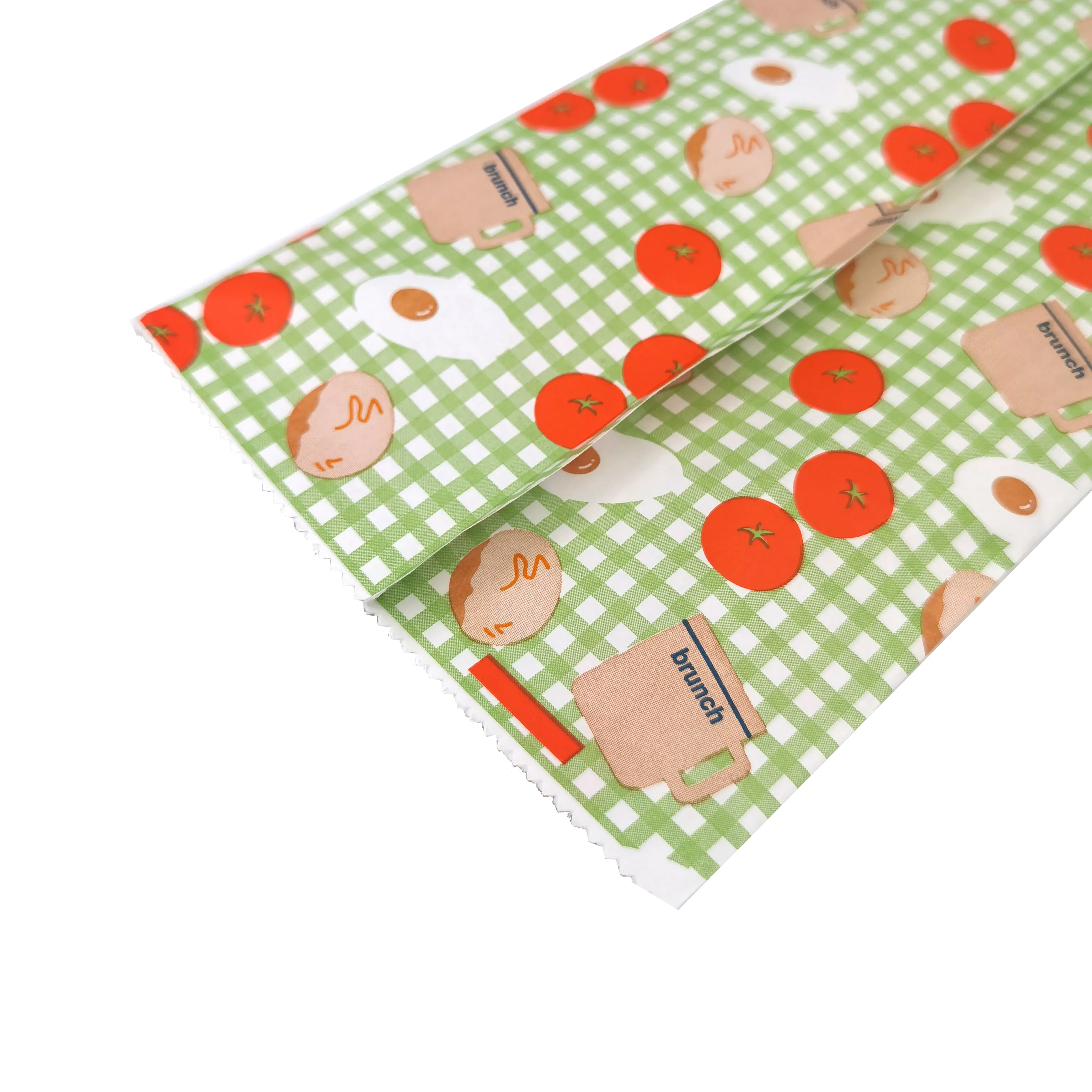 도매 하이 퀄리티 포장 가방 자신의 로고와 친환경 사탕 만화 패턴 선물 종이 가방