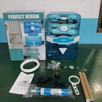 Vente chaude sur le marché du Moyen-Orient, purificateur d'eau Aqua Smart RO, armoire, système RO 6 étages 75 GPD avec ultraviolets