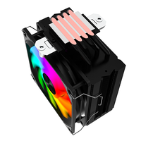 Pendingin CPU Snowman Factory Direct Sale Cooler LGA1366/115X/1700 1200 2011-V3 Heat Pipe AM4 AM5 untuk Komputer