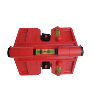 Niveau à bulle multifonctionnel réglable avec rapporteur d'angle, jauge d'angle en plastique et inclinomètre pour le travail du bois et la construction - Product Image 2