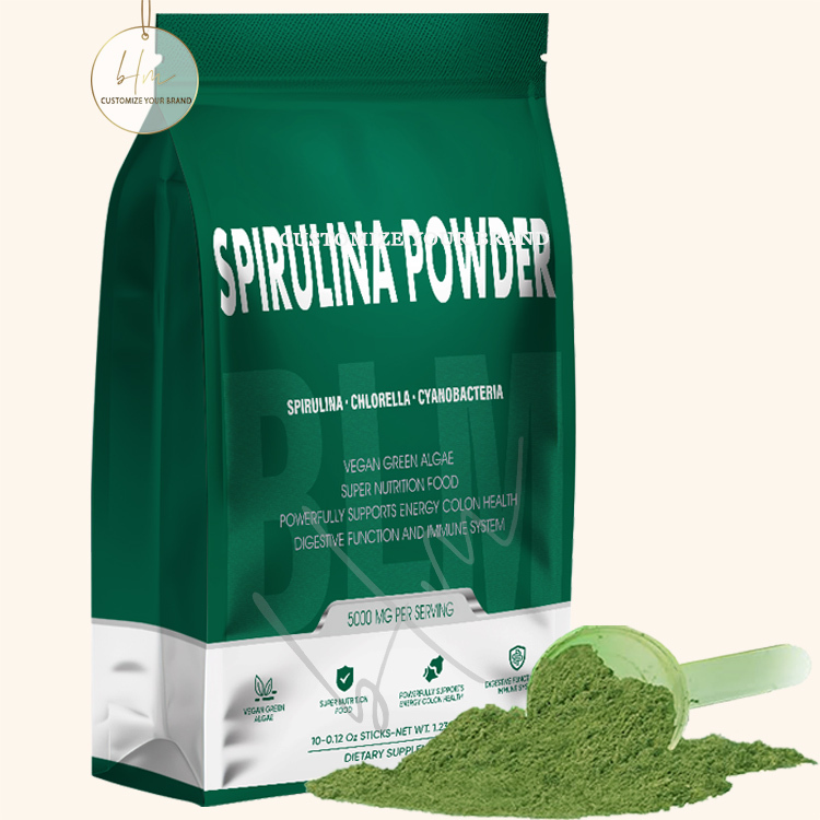 Oem Small Moq 500Mg Spiruline Healthcare