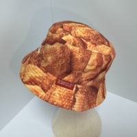 Casquette Bob en Sergé de Coton Brodé Personnalisé de Haute Qualité, Unie et Vierge, pour l'Extérieur, Décontractée, Pliable, pour l'Été, la Plage, la Pêche, les Fêtes, Quatre Saisons