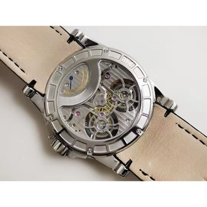 Top-quality, Double-flight Tourbillon, Elegant Design, <b>Skeletonized</b> Sapphire Crystal Men's <b>Automatic</b> Mechanical <b>Watch</b> - Product Image 4