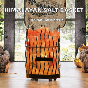 Attrape-rêves artisanal en sel de l'Himalaya, matériaux organiques, morceaux de sel de couleur naturelle, respirant, style moderne, petit format - Product Image 2