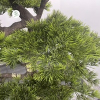 Source usine 100% fait à la main faux cèdre arbre personnalisation Oem & odm Podocarpus grand extérieur intérieur artificiel bonsaï pin