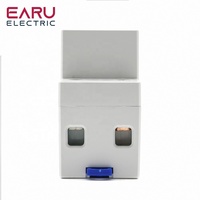 Compteur d'énergie numérique LCD monophasé kWh Tension Courant Consommation électrique Compteur Wattmètre électrique 220V DDS663